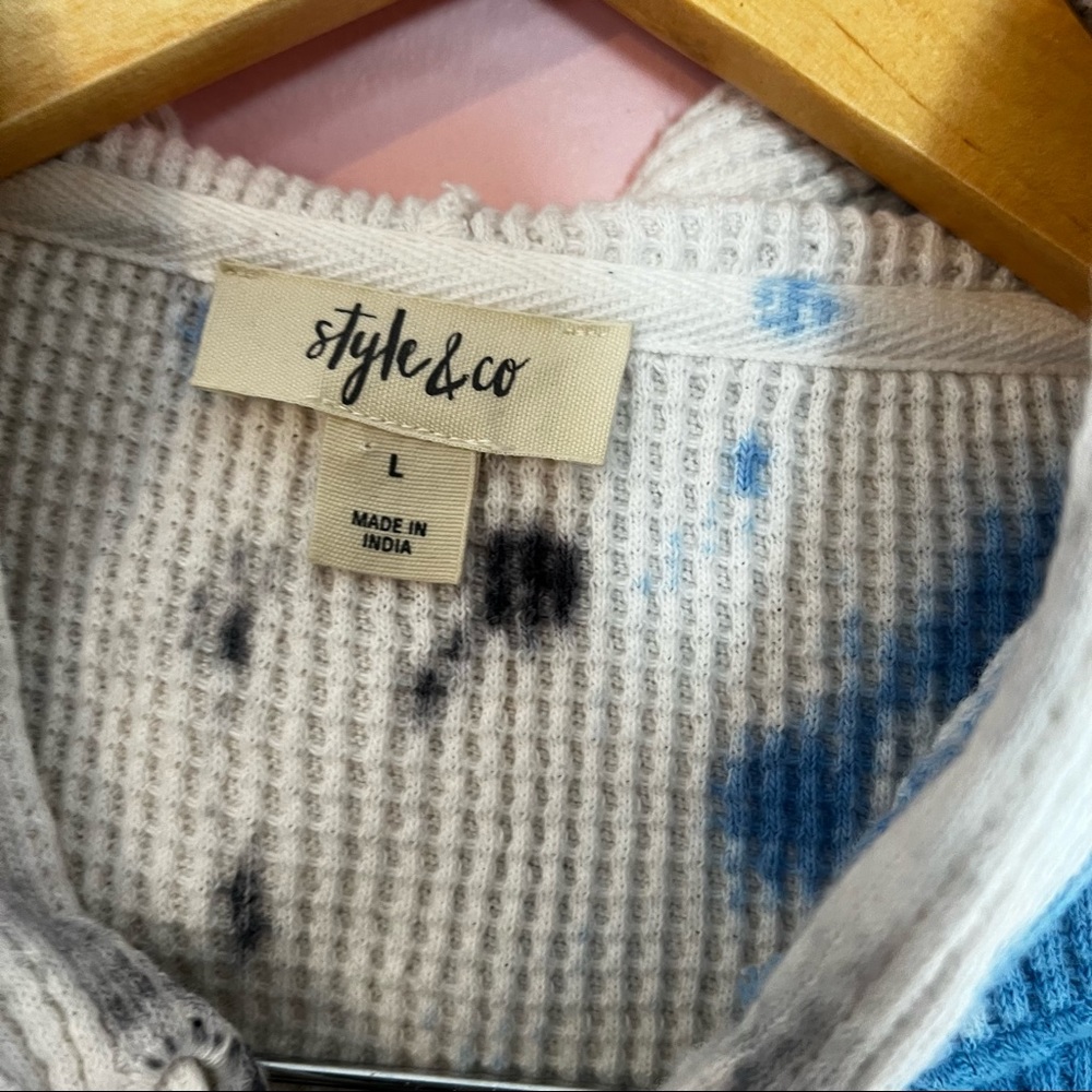Tie dye sweater